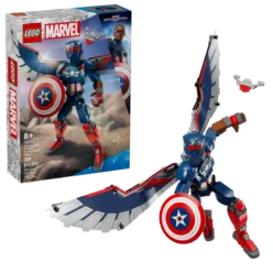 Lego Marvel New Captain America Construction Figure 76296