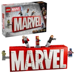 Lego MARVEL Logo & Minifigures 76313