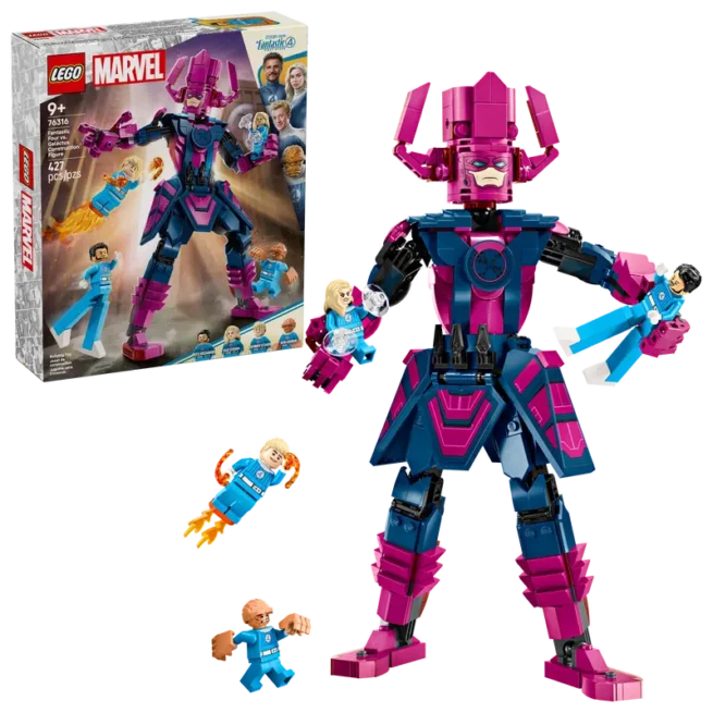 Lego Marvel Fantastic Four vs. Galactus Construction Figure 76316