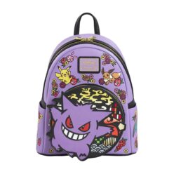 LOUNGEFLY Gengar Embroidered Mini Backpack - POKEMON