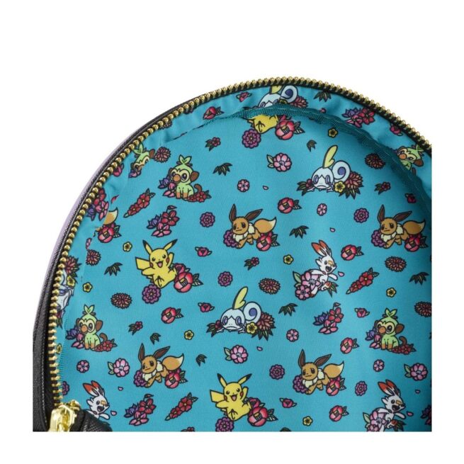 LOUNGEFLY Gengar Embroidered Mini Backpack - POKEMON - Image 2