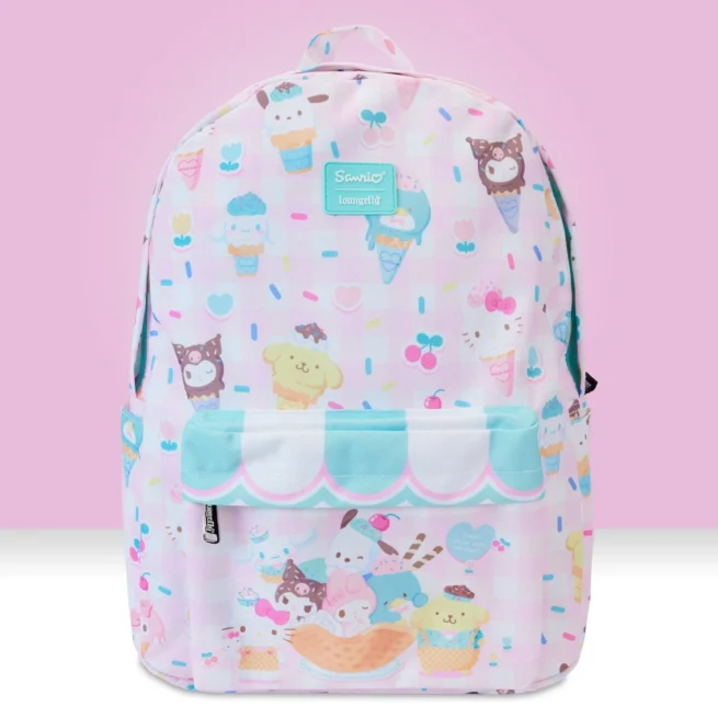 Loungefly x Hello Kitty Full-Size Nylon Backpack