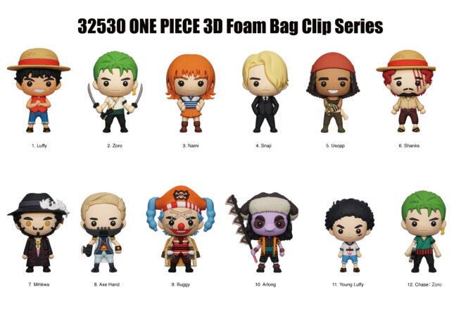 One Piece Netflix Live Action Series 1 Bag Clips - Image 2