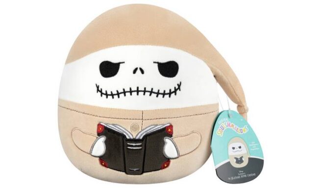 Squishmallows Original 8-Inch Jack Skellington - Nightmare Before Christmas