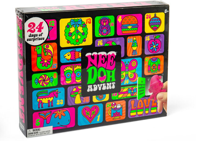 24 Days NeeDoh Fidget Toys Advent Calendar