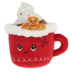 16cm Keelco Christmas Hot Chocolate Plush