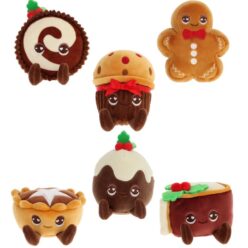8cm Keelco Bakery Festive Sweet Treat Assort Scented Plush