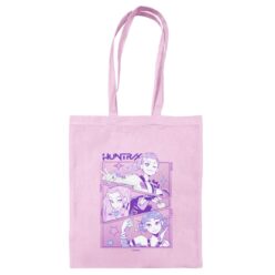 Huntrix K-Pop Demon Hunters Light Pink Tote Bag