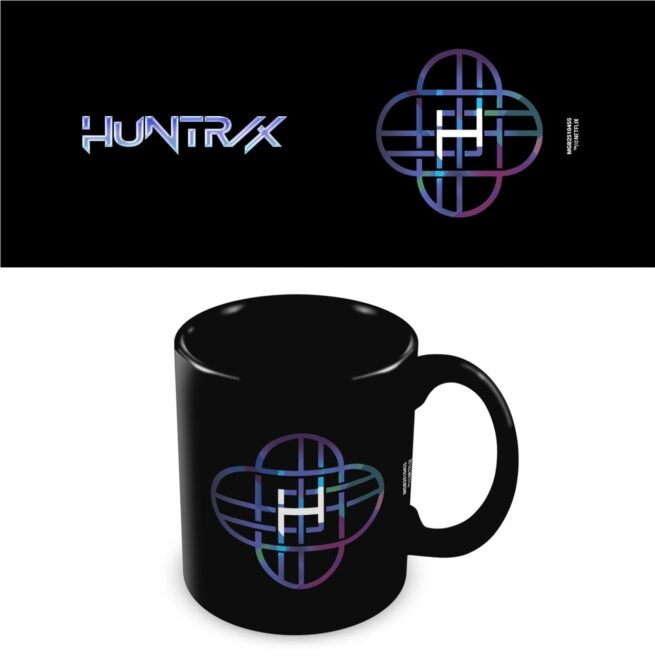 Huntrix Logo K-Pop Demon Hunters Black Mug