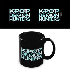 K-Pop Demon Hunters Logo Black Mug