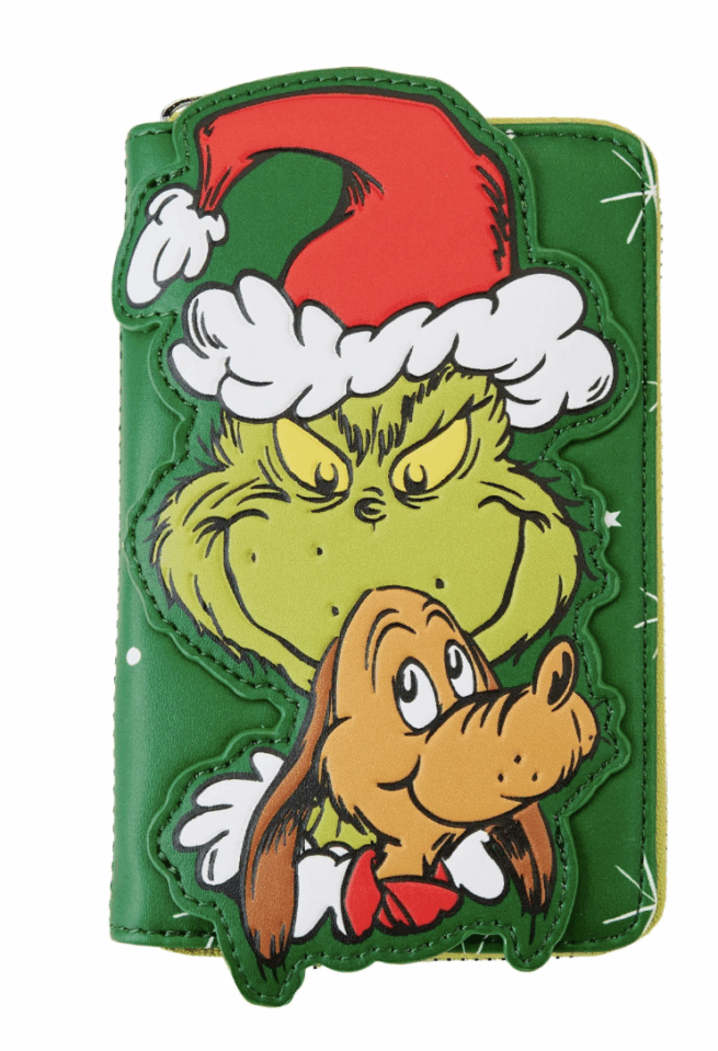 Loungefly x Dr Seuss Grinch Wallet