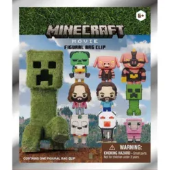 A Minecraft Movie Figural Bag Clip - Blind Bag
