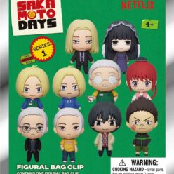 Sakamoto Days Series 1 3D PVC Bag Clips