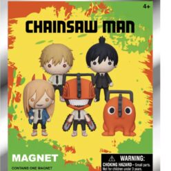 Halloween Chainsaw Man 3D Foam Magnets Series 1