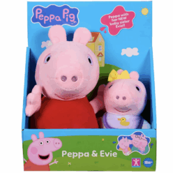 Peppa Pig & Baby Evie Plush Toy Set