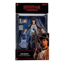 Dustin With Accessories Stranger Things 5 Upside Down Collection Figure