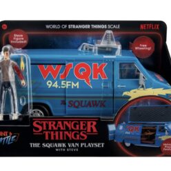 STRANGER THINGS PLAYSET WSQK VAN! WITH STEVE
