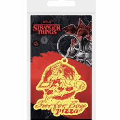 STRANGER THINGS 4 (SURFER BOY PIZZA) PVC KEYCHAIN