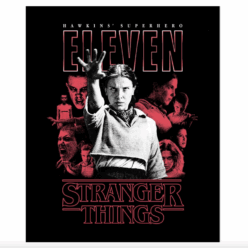 Eleven Stranger Things 5 30cm x 40cm Framed Print