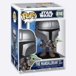 Pop! The Mandalorian with Grogu (On Back) FUNKO 818